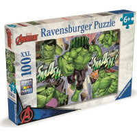 RAVENSBURGER Puzzle Marvel: Hulk XXL 100 dielikov