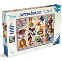 RAVENSBURGER Puzzle Marvel: Disney postavy XXL 100 dielikov