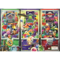 RAVENSBURGER Puzzle Zvieratká, mimozemšťania a ninjovia 1000 dielikov