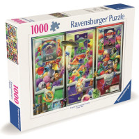 RAVENSBURGER Puzzle Zvieratká, mimozemšťania a ninjovia 1000 dielikov