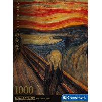CLEMENTONI Puzzle Museum Collection: Výkrik 1000 dielikov