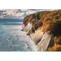 RAVENSBURGER Puzzle Dych vyrážajúci útes 300 dielikov