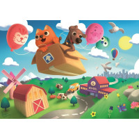 RAVENSBURGER Puzzle Letíme! 35 dielikov