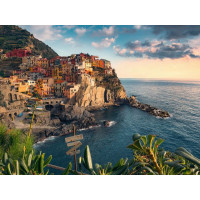 RAVENSBURGER Puzzle Pohľad na Cinque Terre, Taliansko 1500 dielikov