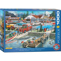 EUROGRAPHICS Puzzle Poďme rybárčiť 1000 dielikov