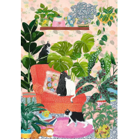 TREFL Puzzle Premium Plus Art of Colour: Sladký domov 1000 dielikov
