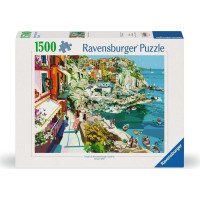 RAVENSBURGER Puzzle Romantika v Cinque Terre 1500 dielikov
