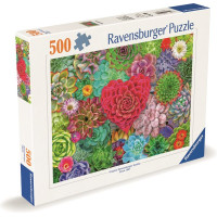 RAVENSBURGER Puzzle Sukulentný raj 500 dielikov
