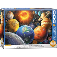 EUROGRAPHICS Puzzle Slnečná sústava XL 500 dielikov