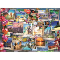 RAVENSBURGER Puzzle Cestovateľské poklady 500 dielikov