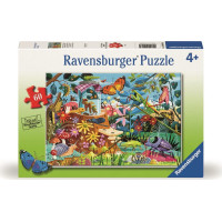 RAVENSBURGER Puzzle Záhradné dobrodružstvo s chrobáčikmi 60 dielikov