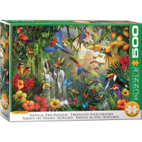 EUROGRAPHICS Puzzle Tropický vtáčí raj XL 500 dielikov