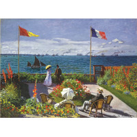 EUROGRAPHICS Puzzle Záhrada v Sainte-Adresse 1000 dielikov