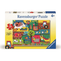 RAVENSBURGER Puzzle Deň na farme 60 dielikov