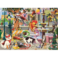 RAVENSBURGER Puzzle Superpsi zachraňujú svet! 60 dielikov
