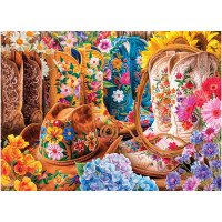EUROGRAPHICS Puzzle Topánky farmárky 1000 dielikov