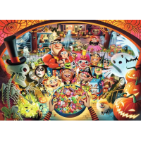 RAVENSBURGER Puzzle Halloweenské koledovanie 1000 dielikov