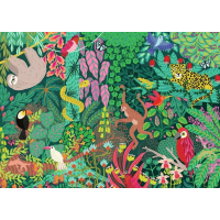 RAVENSBURGER Puzzle Kúzelný dažďový prales 1000 dielikov