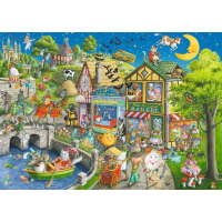 RAVENSBURGER Puzzle Mother Gooseville 1000 dielikov