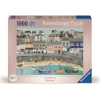 RAVENSBURGER Puzzle Pokojný pobrežný prístav 1000 dielikov