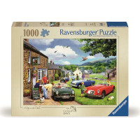 RAVENSBURGER Puzzle Odpočinkový deň v údolí 1000 dielikov