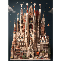 ANATOLIAN Puzzle Sagrada Familia 1000 dielikov