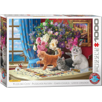 EUROGRAPHICS Puzzle Skladajúce mačiatka 1000 dielikov