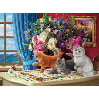 EUROGRAPHICS Puzzle Skladajúce mačiatka 1000 dielikov