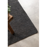 Behúň Bouclé Jute 105976 Black