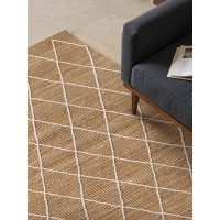 Kusový koberec Kunu 106208 Natural Gold White