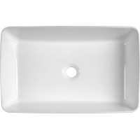 Aqualine Keramické umývadlo na dosku, 54x33cm, biela 54331