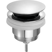 Omp Tea Umývadlová výpusť 5/4“, click-clack, veľká zátka, 10-45mm, chróm 7532.310.5