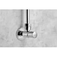 Bruckner TEMPOR sprchový stĺp so samouzatváracím ventilom, chróm 937.139.1