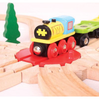 Bigjigs Rail Točňa s 8 výjazdmi