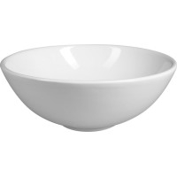 Aqualine Keramické umývadlo na dosku, Ø 40cm, biela 40155