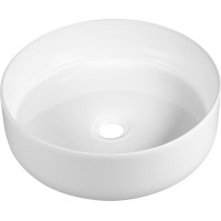 Sapho FIASTRA keramické umývadlo na dosku, Ø 40cm, biela FT801