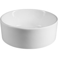 Aqualine Keramické umývadlo na dosku, Ø 40cm, biela 40150