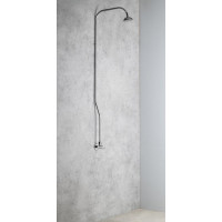 Bruckner TEMPOR sprchový stĺp so samouzatváracím ventilom, chróm 937.139.1