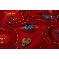 Detský koberec CARS červený