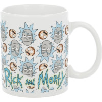 STOR Hrnček keramický 325 ml Rick & Morty Faces