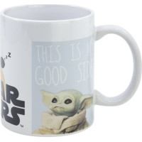 STOR Hrnček keramický 325 ml Star Wars Grogu