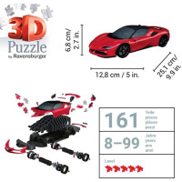 RAVENSBURGER 3D Puzzle Ferrari SF90 Stradale 108 dielikov