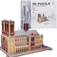 JOKOMISIADA 3D puzzle Katedrála Notre Dame, Paríž 77 dielikov