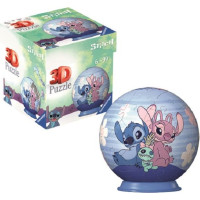 RAVENSBURGER 3D Puzzleball Disney: Stitch - Stich & Angel 54 dielikov