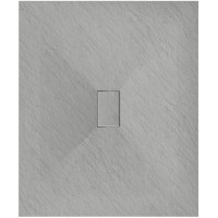 Sprchová SMC vanička MEXEN HUGO 100x140 cm - šedá, 42611014