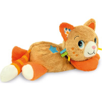 CLEMENTONI BABY Plyšová Mačička s hudbou a vibráciami