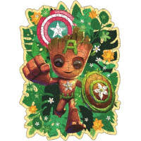 RAVENSBURGER Drevené obrysové puzzle Groot 150 dielikov