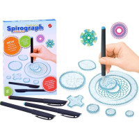 PIXINO Set kresliacich šablón - spirograf