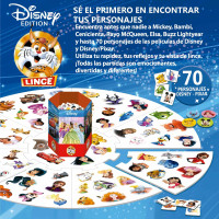 EDUCA Hra Lynx - Disney 100, 70 obrázkov