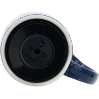 STOR Hrnček keramický s protišmykovým dnom 295 ml Stitch